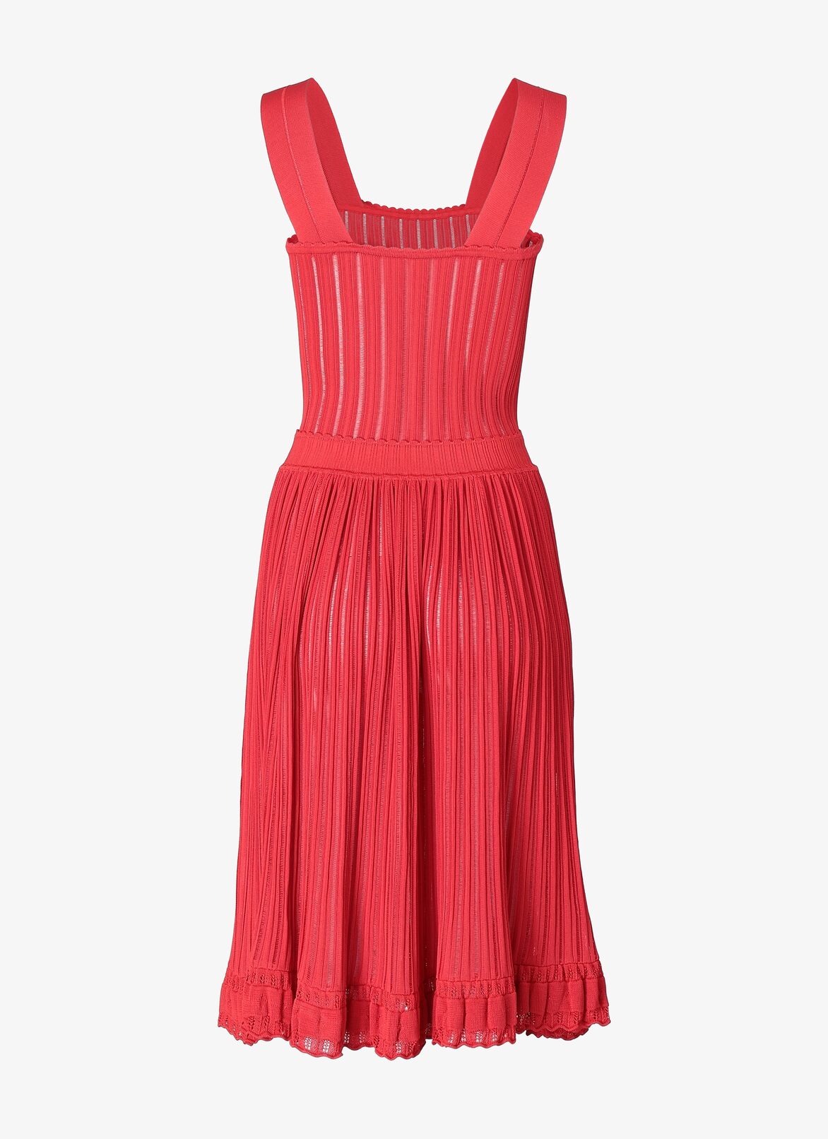 Flared Mini-Dress ALAÏA RED FLARED MINI-DRESS